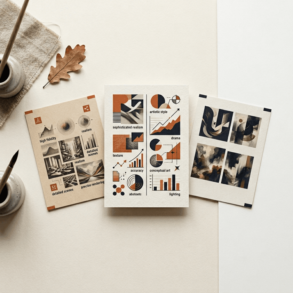 Overhead studio still life of a single ceramic product photographed under soft Nordic light, with two shadow patterns hinting at a side-by-side comparison