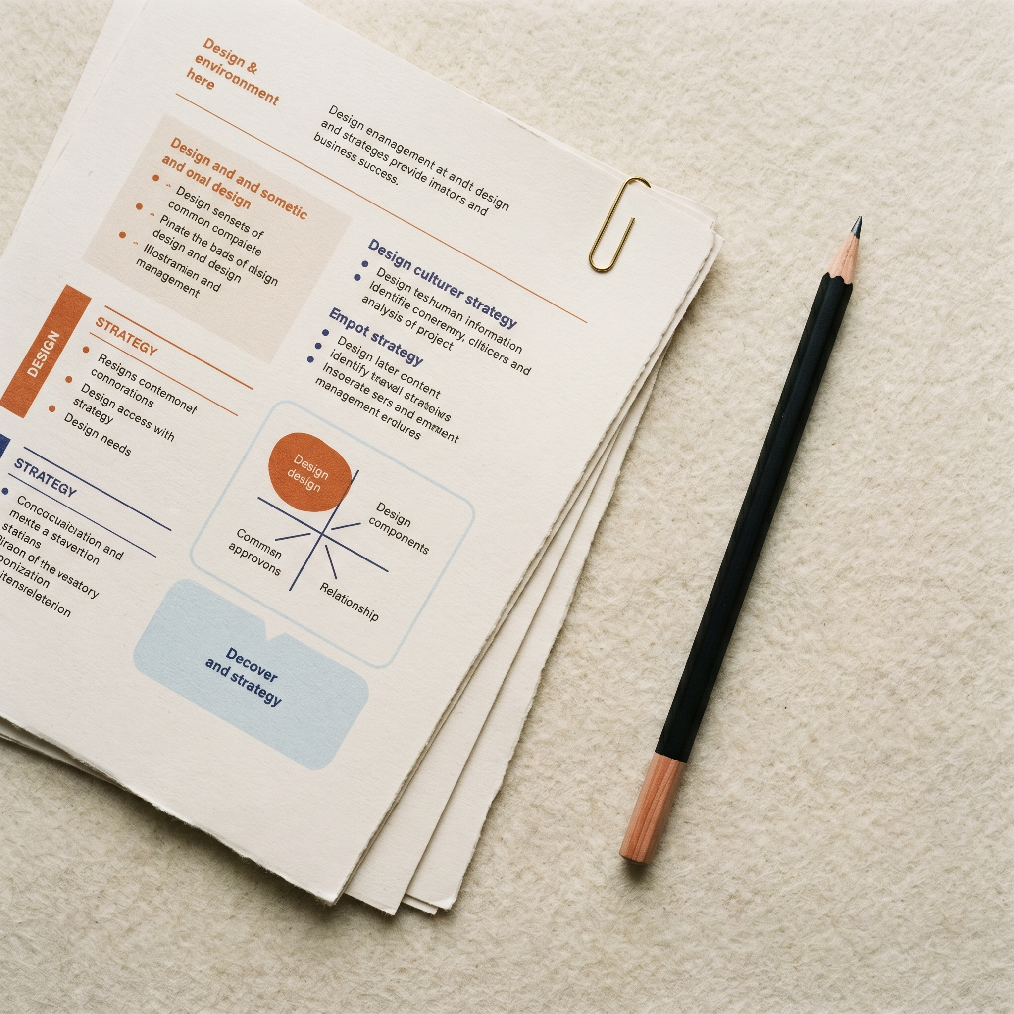 Overhead editorial view of a three-column card sorting layout on warm white Nordic surface representing a hook-type model routing system for short-form video production