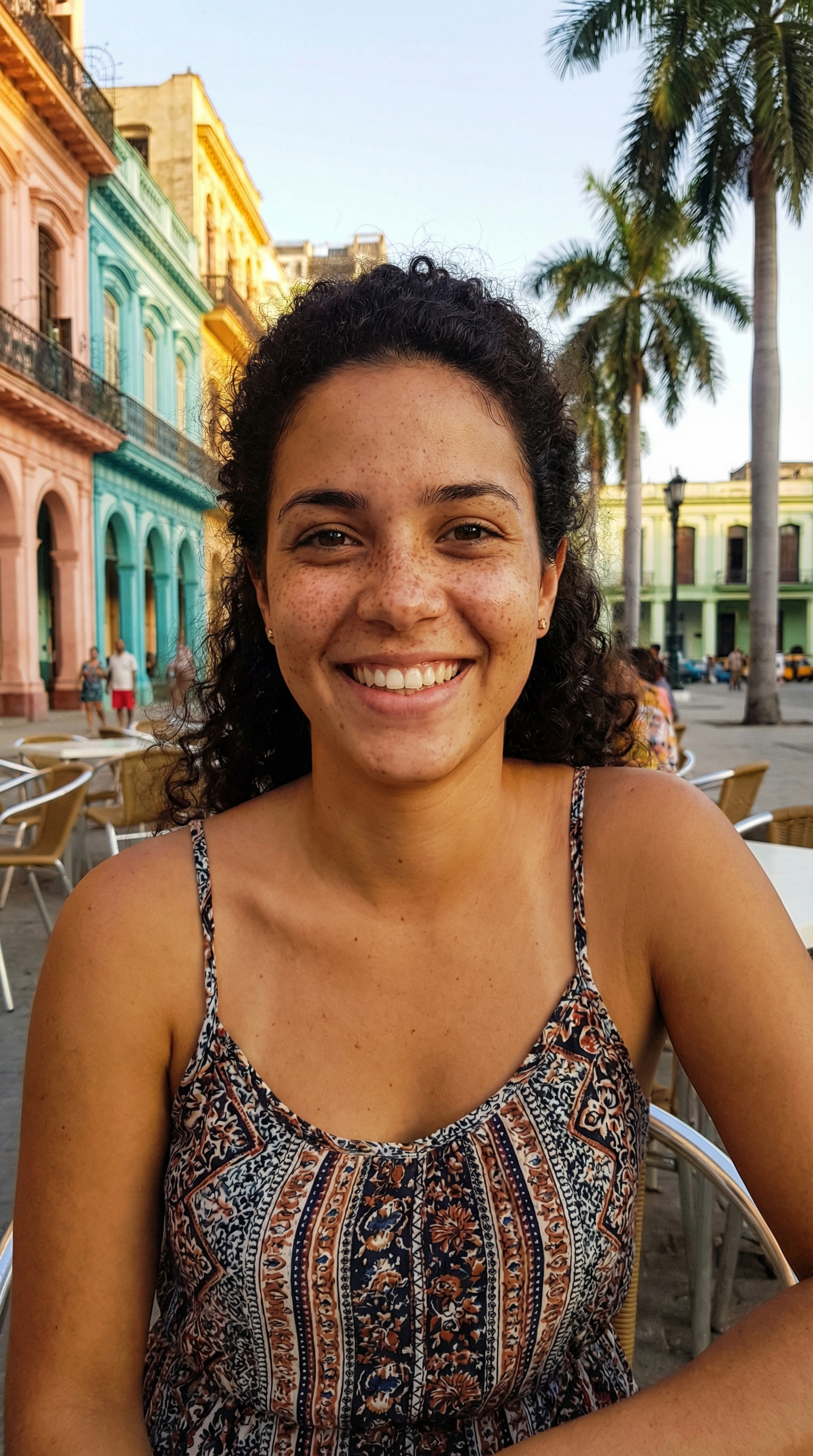 Cuban portrait — AI-generated editorial image